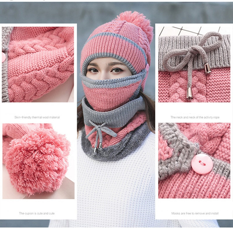 Bebeanie Set – Winter Set (Mask, Hat, Scarf)