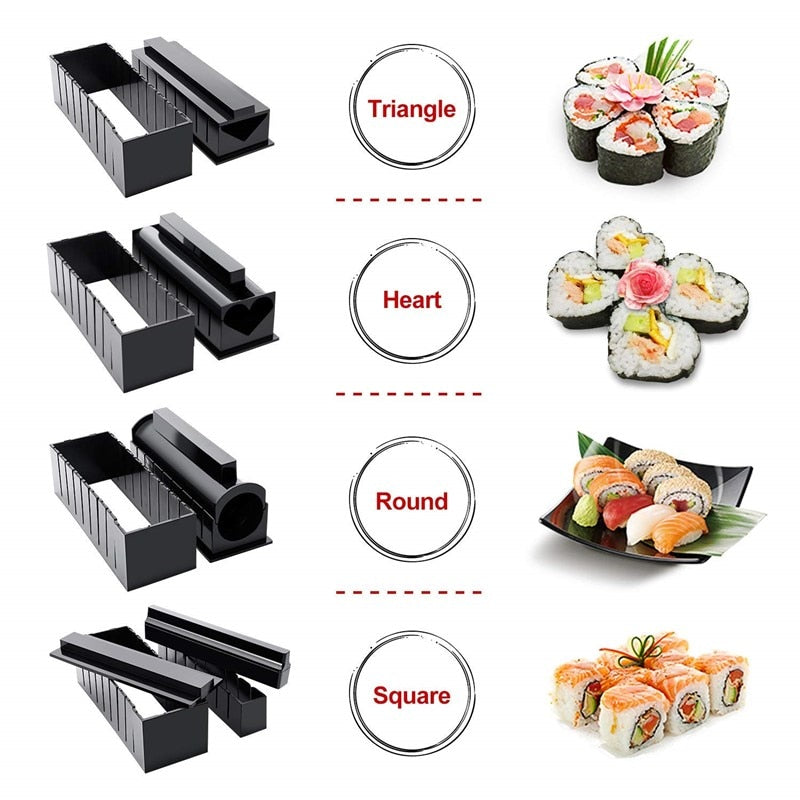 DIY Sushi Maker - 10 PCS SET