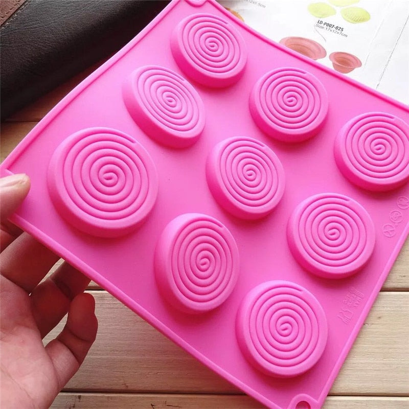 3D Silicone Deluxe Coil Mold (9-in-1)