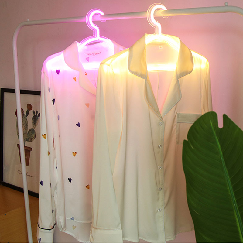 LED Neon Clothes Hanger