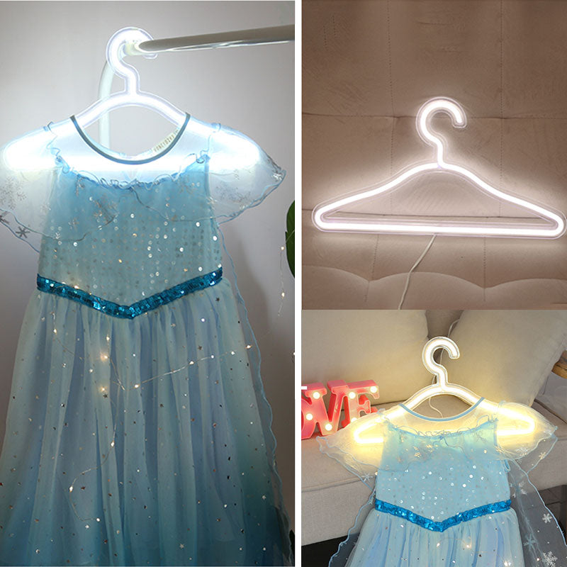 LED Neon Clothes Hanger