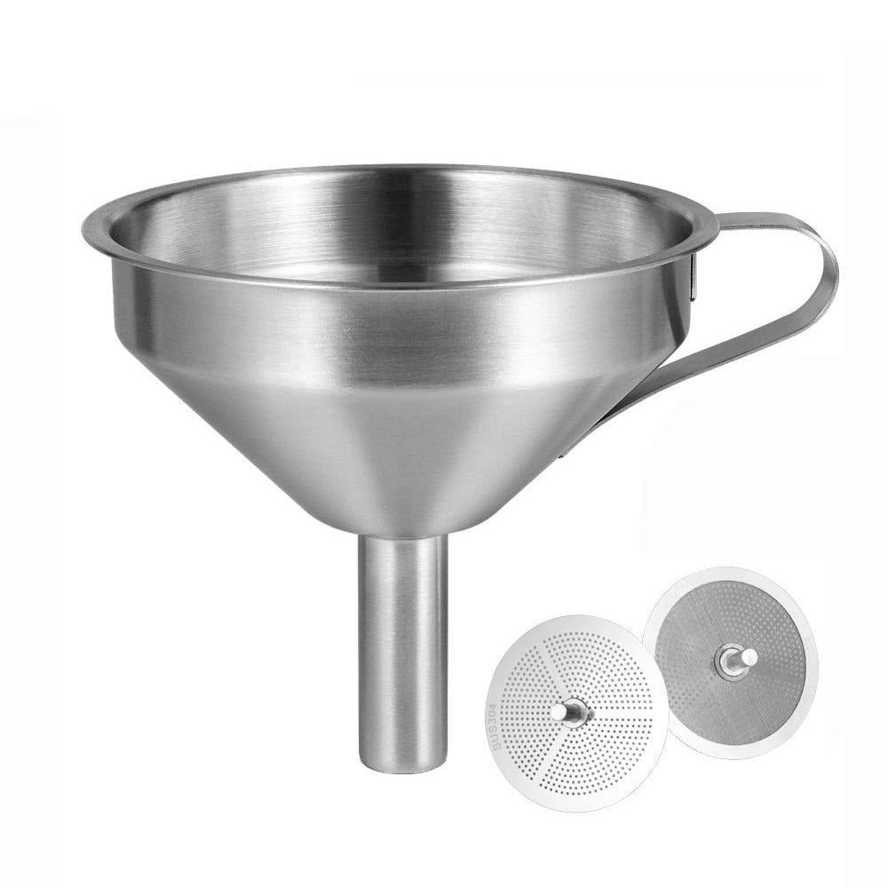 Stainless Steel Kitchen Oil Funnel