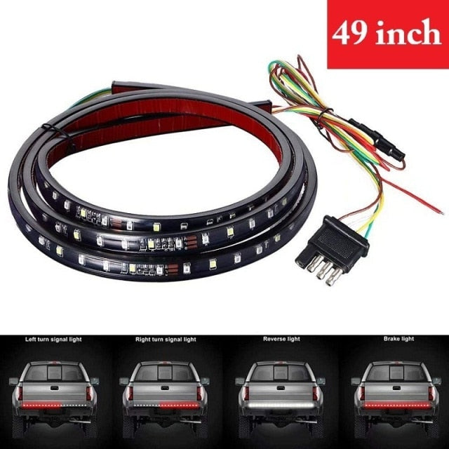 LED tailgate lights, turn signals and driving and reversing lights