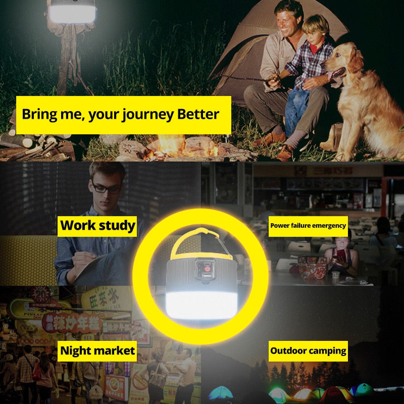 CAMPING SOLAR LED LIGHT