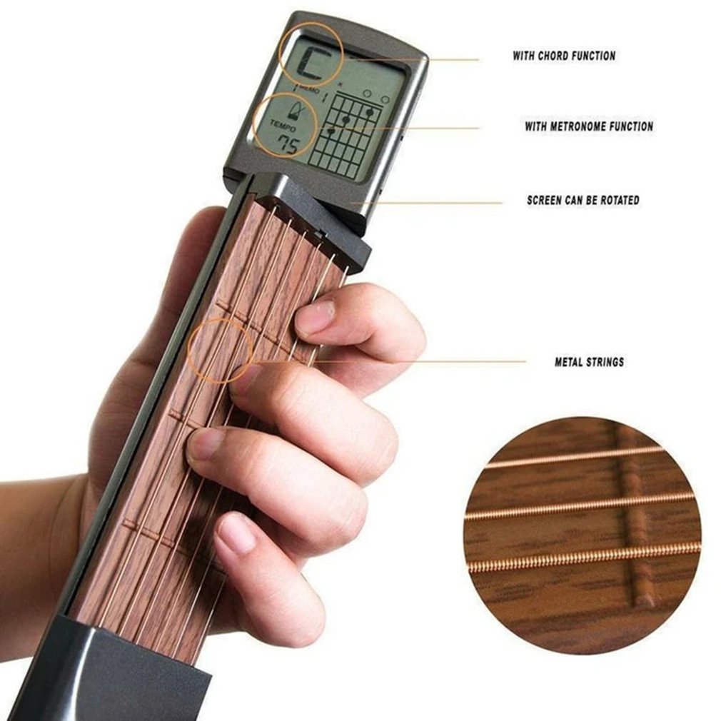 Portable Digital Guitar Trainer (with screen)