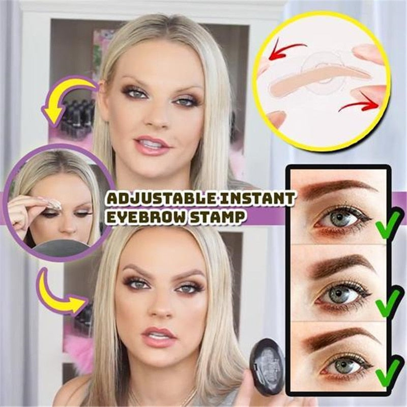 Adjustable Eyebrow Stamp Set