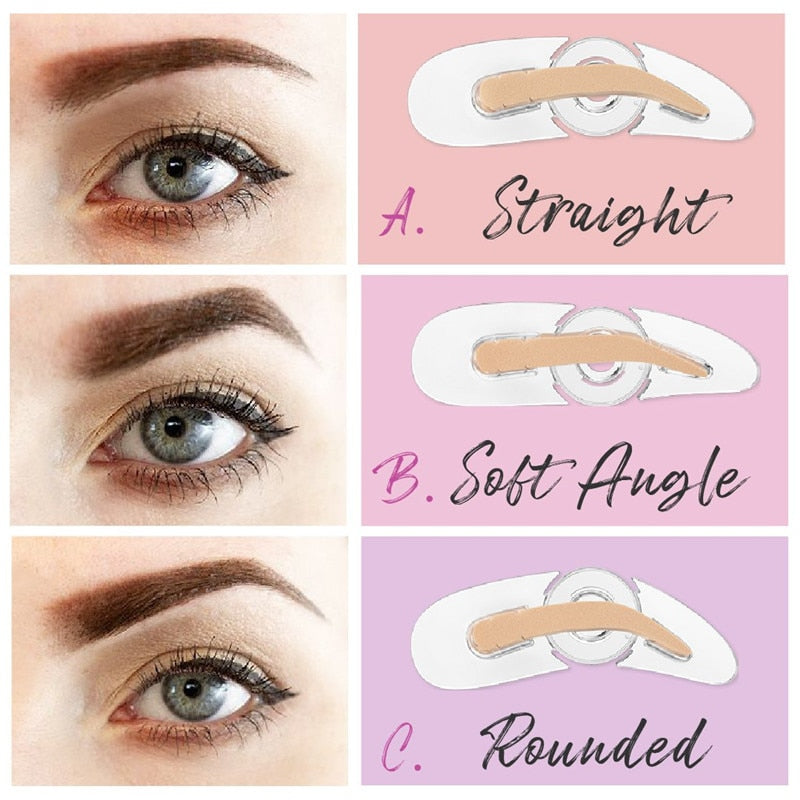 Adjustable Eyebrow Stamp Set