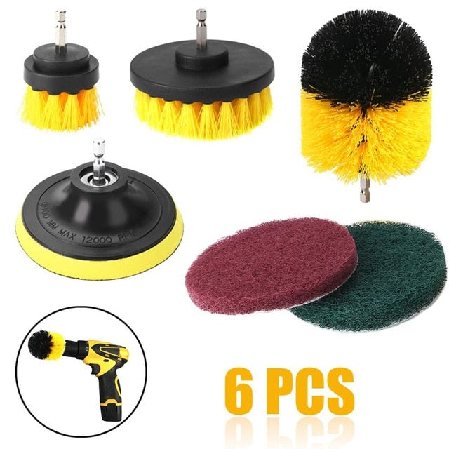 Power Scrubber Brush (Set of 3/4/6)