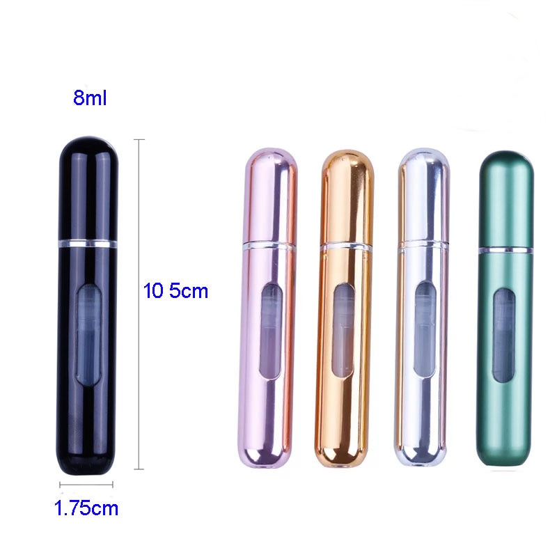 Portable Mini Refillable Perfume Empty Spray (5 pcs)