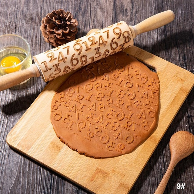 The Original XMAS 3D Rolling Pin