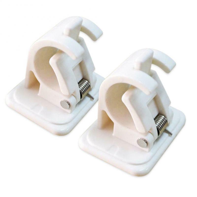 Nail-free Adjustable Rod Bracket Holders (2pcs)