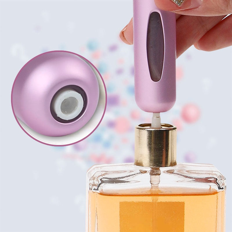 Portable Mini Refillable Perfume Empty Spray (5 pcs)