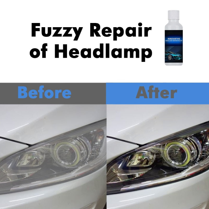 Advanced Headlight Repair Polish Spray