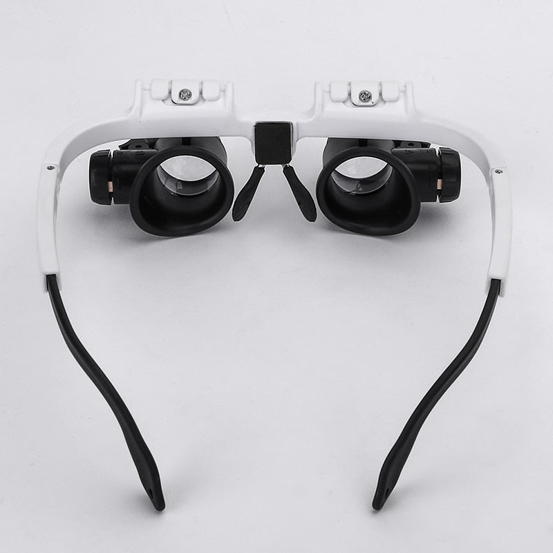 LED Glasses Magnifier 8x 15x 23x