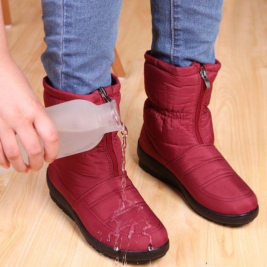 Women's Waterproof Warm Snow Boots