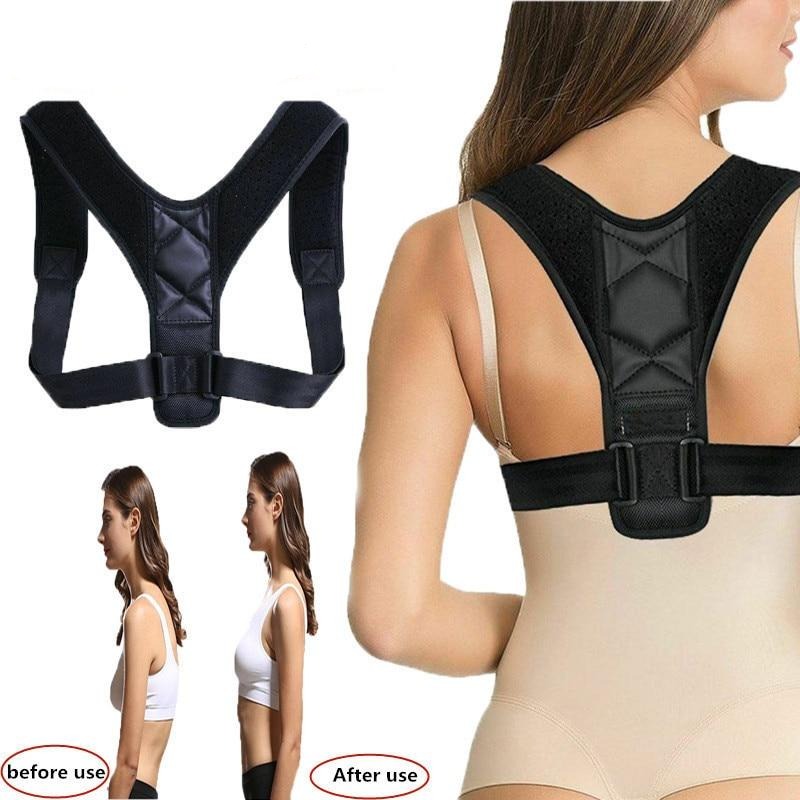 Posture Adjustable Corrector Therapy Back Brace for （unisex）
