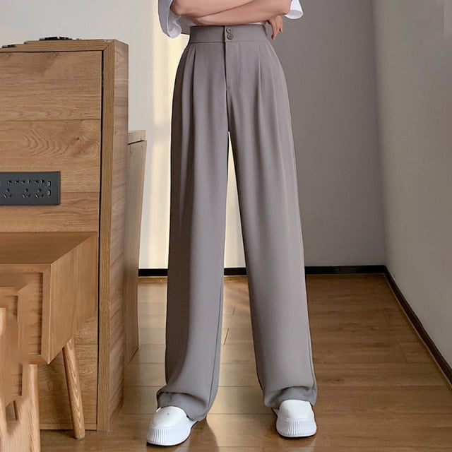 2024 Woman's Casual Full-Length Loose Pants