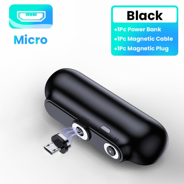 Mini Magnetic Power Bank 2600mAh