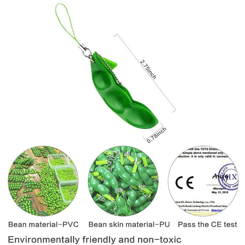 Pea Pod & Peanut Fidget Toy