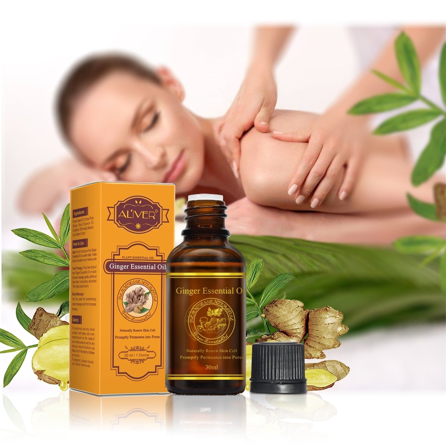 Belly Drainage Ginger Oil (Original Product)
