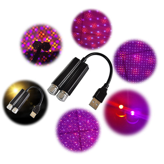 Mini Led Projection Lamp Star Night (Double hole)