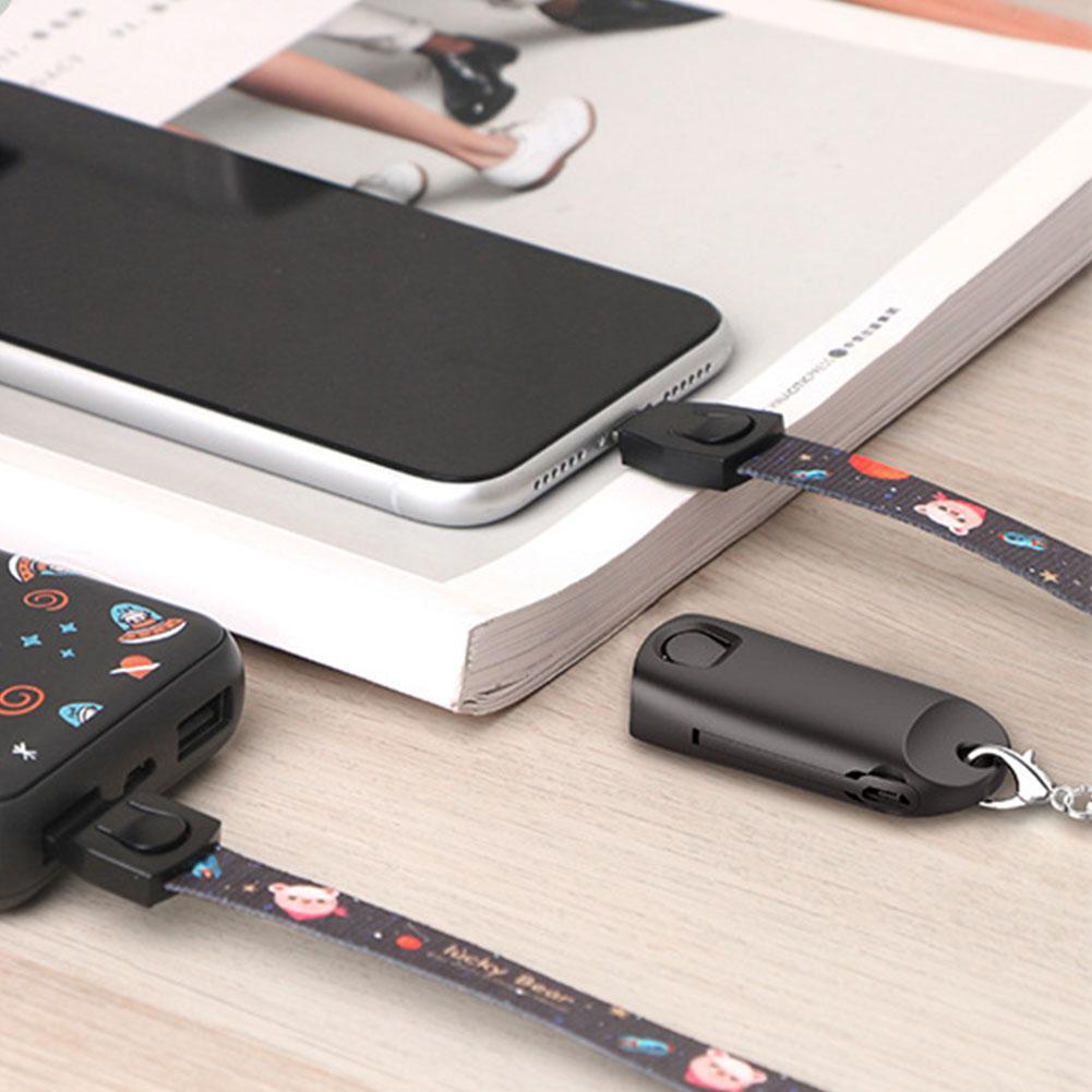 3-in-1 Multi-function Data Cable Lanyard