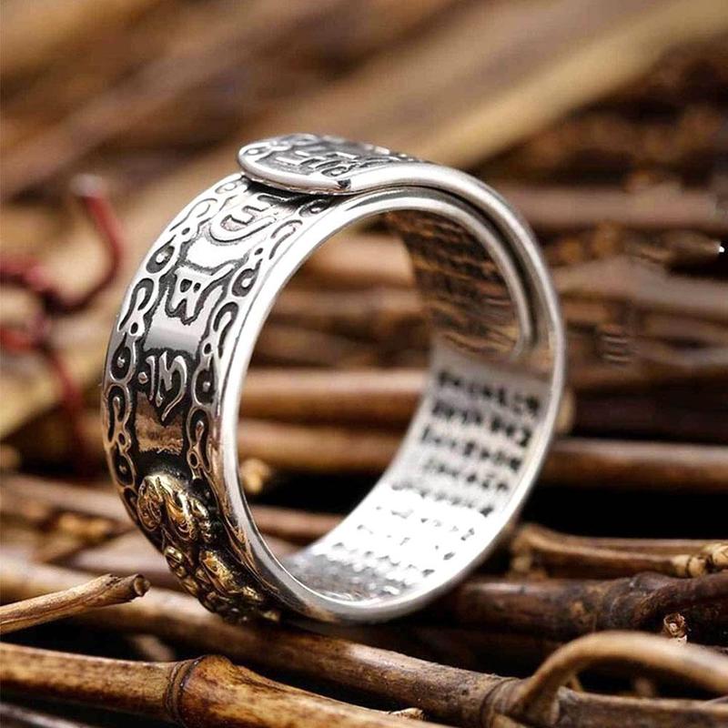 Feng Shui Pixiu Mantra Ring