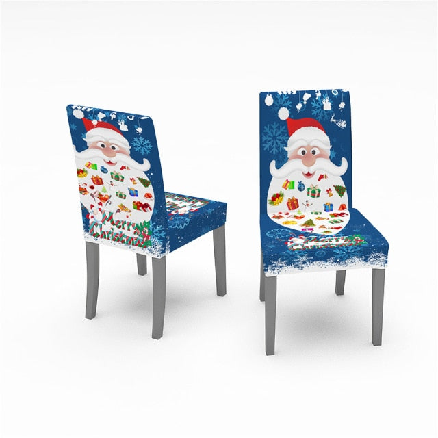 Stretchable Christmas Chair Covers