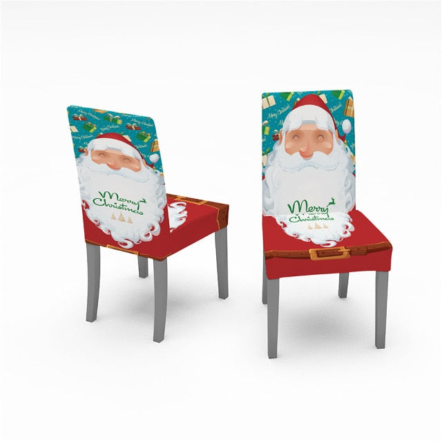 Stretchable Christmas Chair Covers