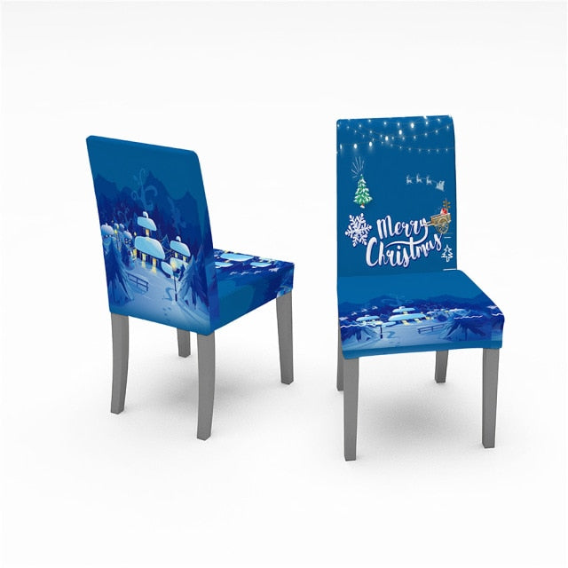 Stretchable Christmas Chair Covers