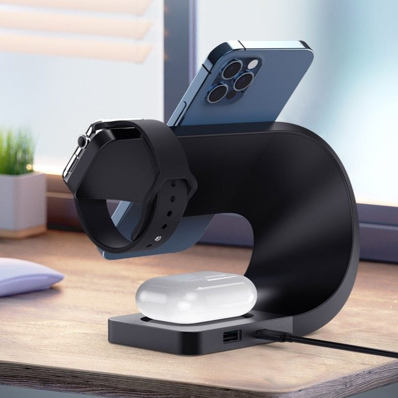 4 IN 1  MAGNETIC WIRELESS CHARGING STAND