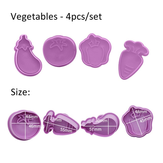 Perfect Stamp Biscuit Mold (4 PCS)