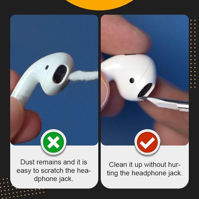 Push-Pull Headphone & Phone Cleaning Pen