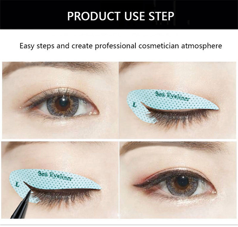 Quick Eyeliner Eyeshadow Stencils