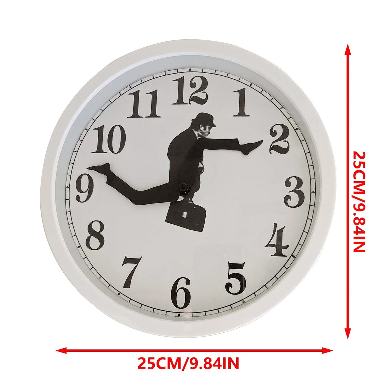 Silly Walk Wall Clock