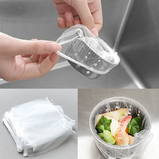 Disposable Mesh Sink Strainer Bags (100 PCS)