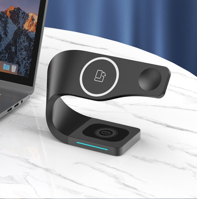 4 IN 1  MAGNETIC WIRELESS CHARGING STAND