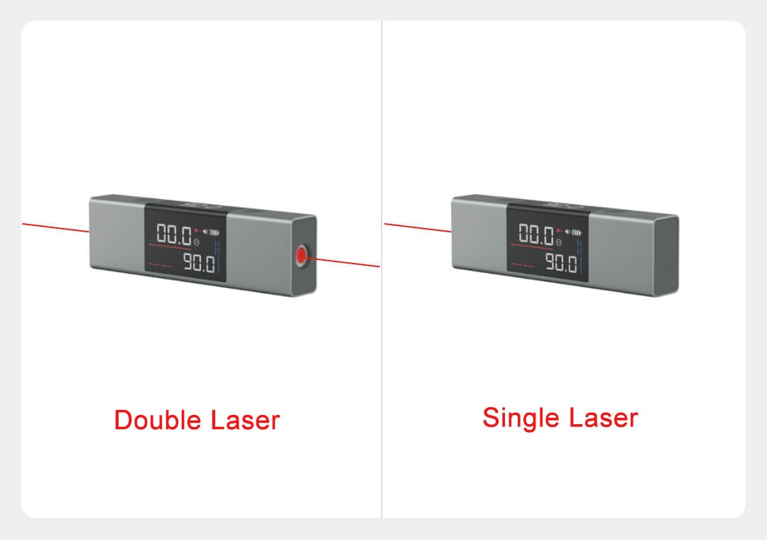 2 in 1 - Laser Angle Ruler Protractor